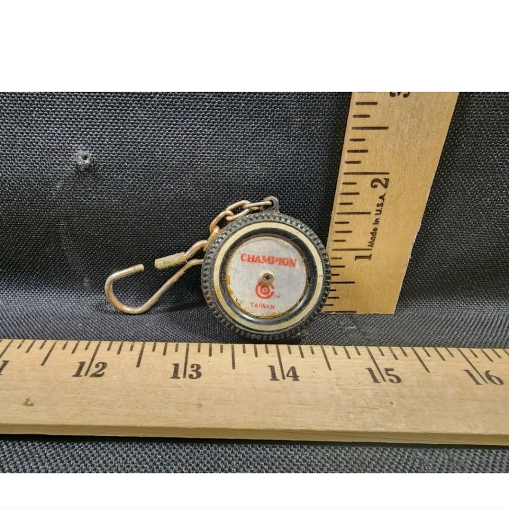 Vintage Advertising Tape Measure Champion Tire Cleveland Ohio